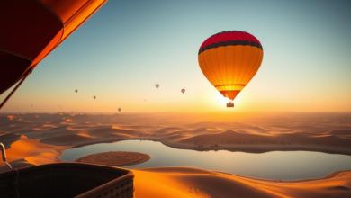 Sunrise Hot Air Balloon Dubai Desert