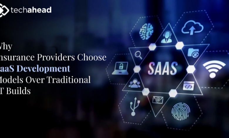Why Insurance Providers Choose SaaS Development Models Over Traditional IT Builds