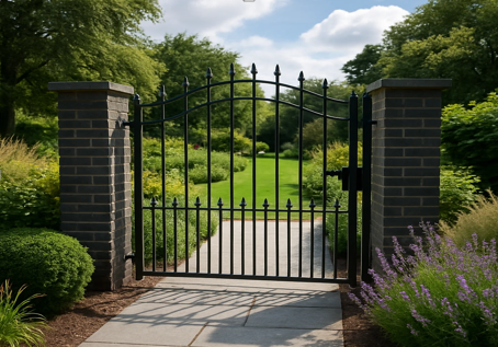 Metal garden gates: Which style fits your garden design best?