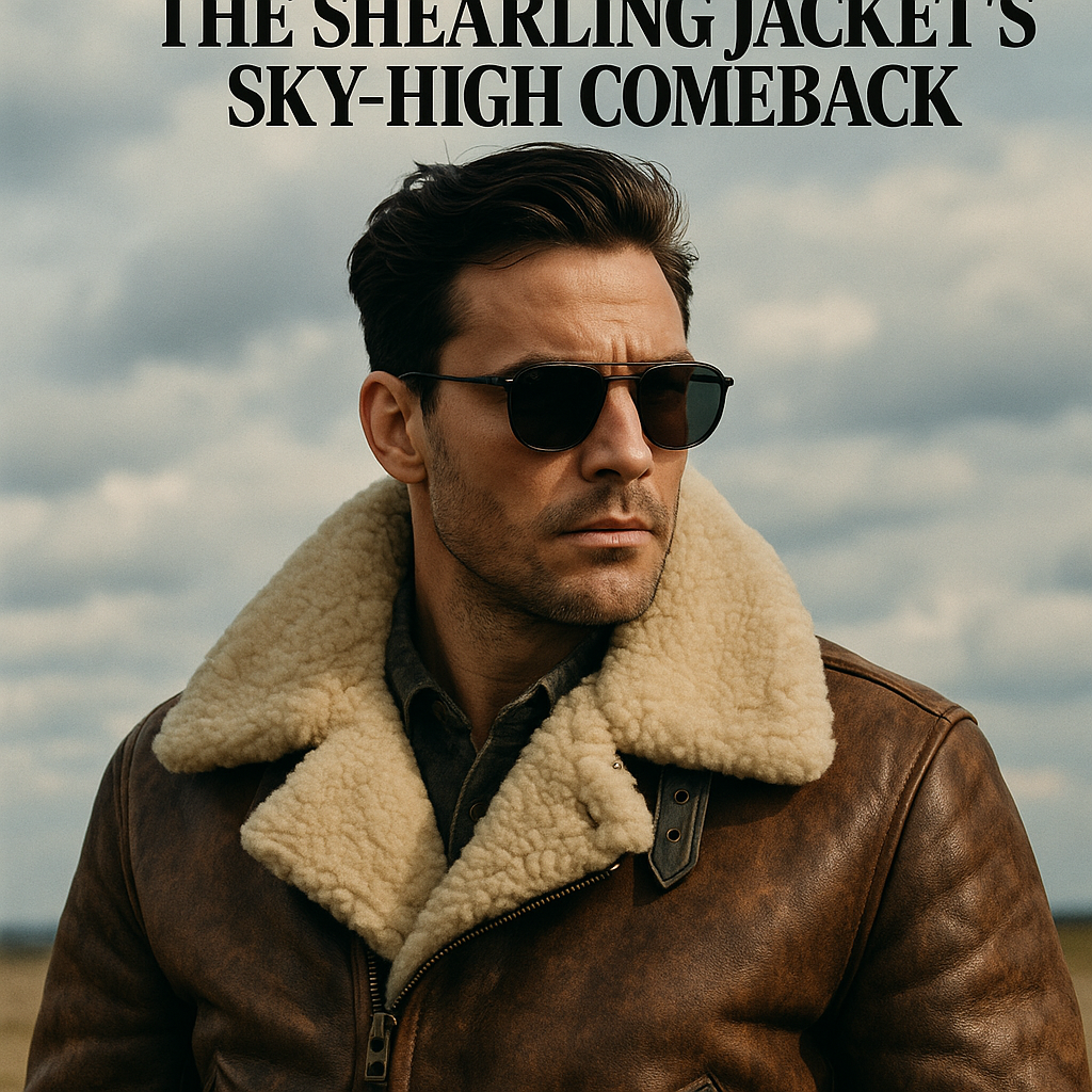 From Aviators to Icons: The Shearling Jacket’s Sky-High Comeback - selman tech || selmantech com || selmantech com app download
