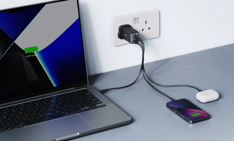 Multi-Port GaNPrime Chargers for Apple Ecosystems
