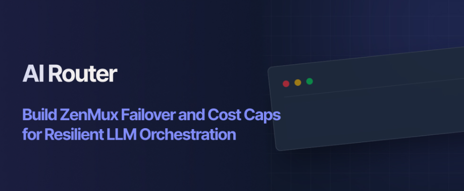 AI Router: Build ZenMux Failover and Cost Caps for Resilient LLM Orchestration - selman tech || selmantech com || selmantech com app download